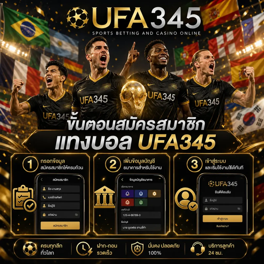 สมัครแทงบอลยูฟ่า345